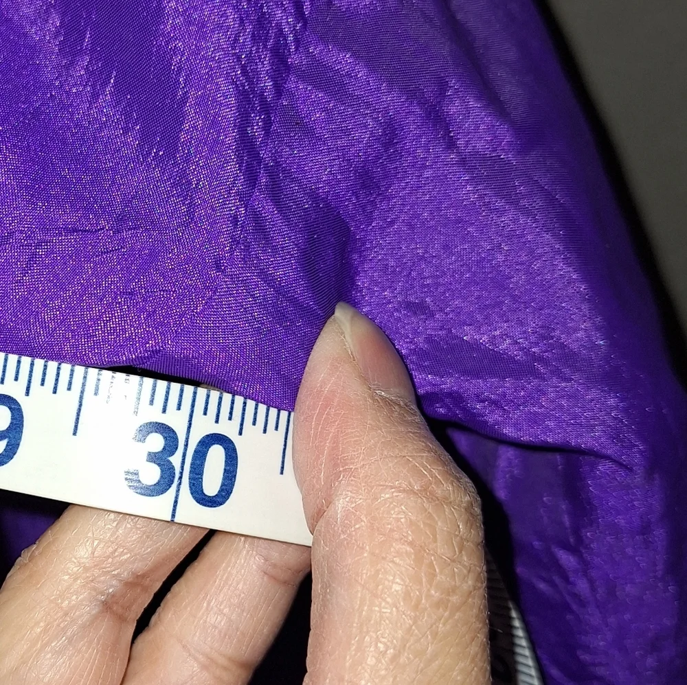 Vtg Surf Style Pull Over Windbreaker Jacket 1/2 Zip Neon Vibrant Colorblock 90s - Picture 11 of 14